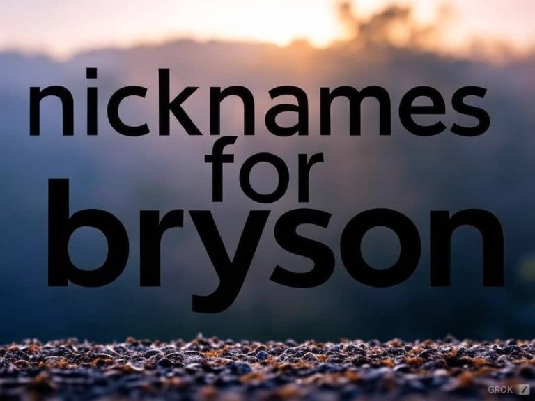 bryson nicknames