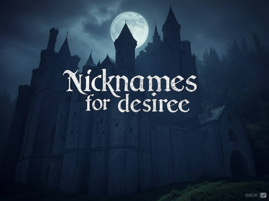 Nicknames for Desiree